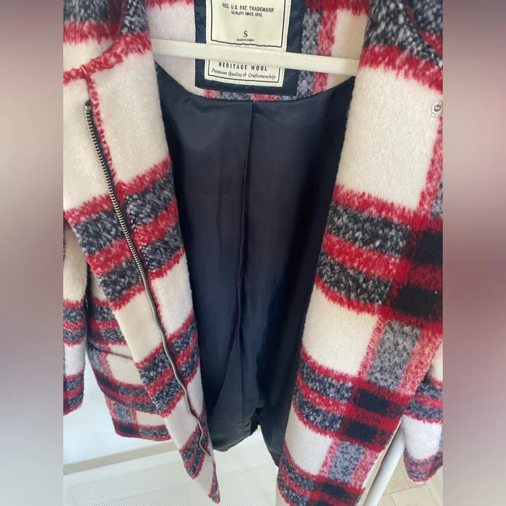 Abercrombie & Fitch Women’s Wool-Blend Coat - Size S - Picture 6 of 8